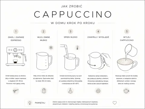 Cappuccino - Co to jest i jak je zrobić? Poradnik